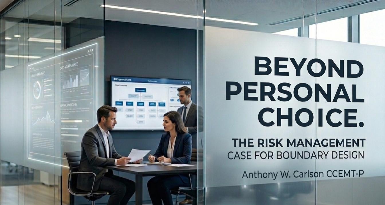 Beyond Personal Choice - The Risk Management Case for Boundary Design